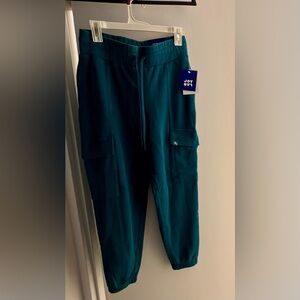 NWT JoyLab Women’s Dark Teal Cargo Pants